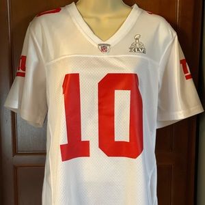 NY Giants Eli Manning #10 Super Bowl jersey